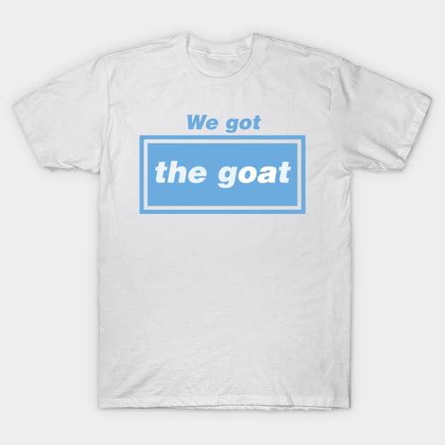 We got The Goat - Manchester T-Shirt by guayguay